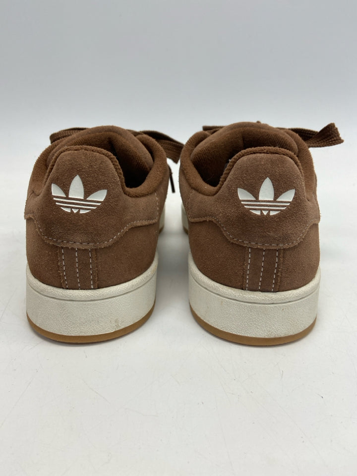 Adidas  Size 9 Brown/White Lace-up Sneakers