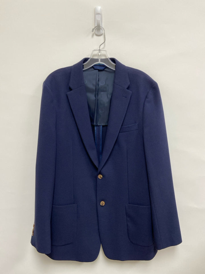 Biltmore Size 42L Navy Button Up Men&