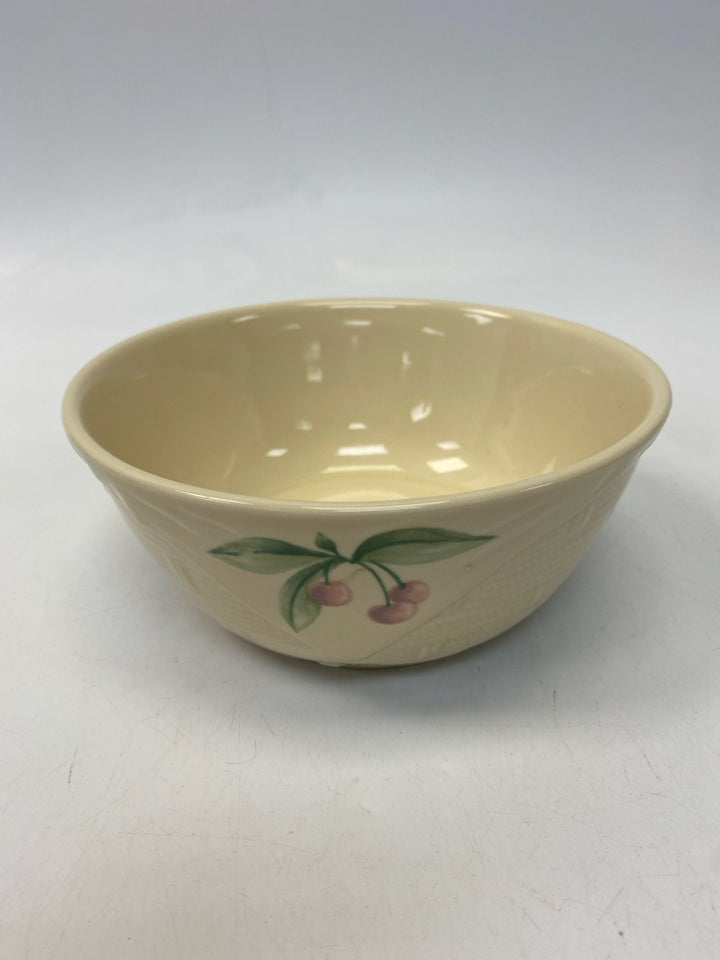 Pfaltzgraff Cream Pink Fruit Bowl(s)