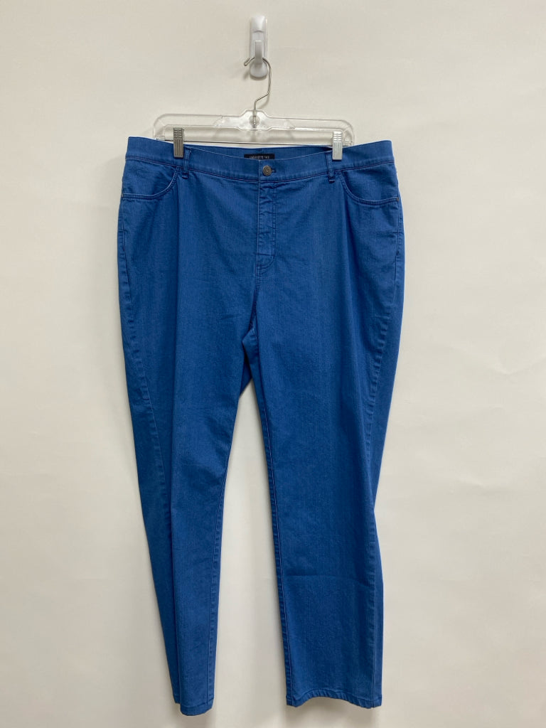 LAFAYETTE 148  SIZE  16 Blue Plus Size Pants