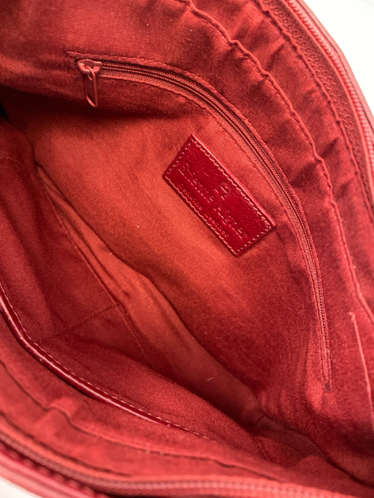 Aigner Dark Red Handbag