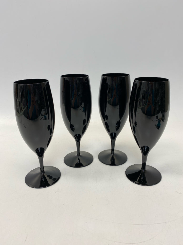 Black Glassware