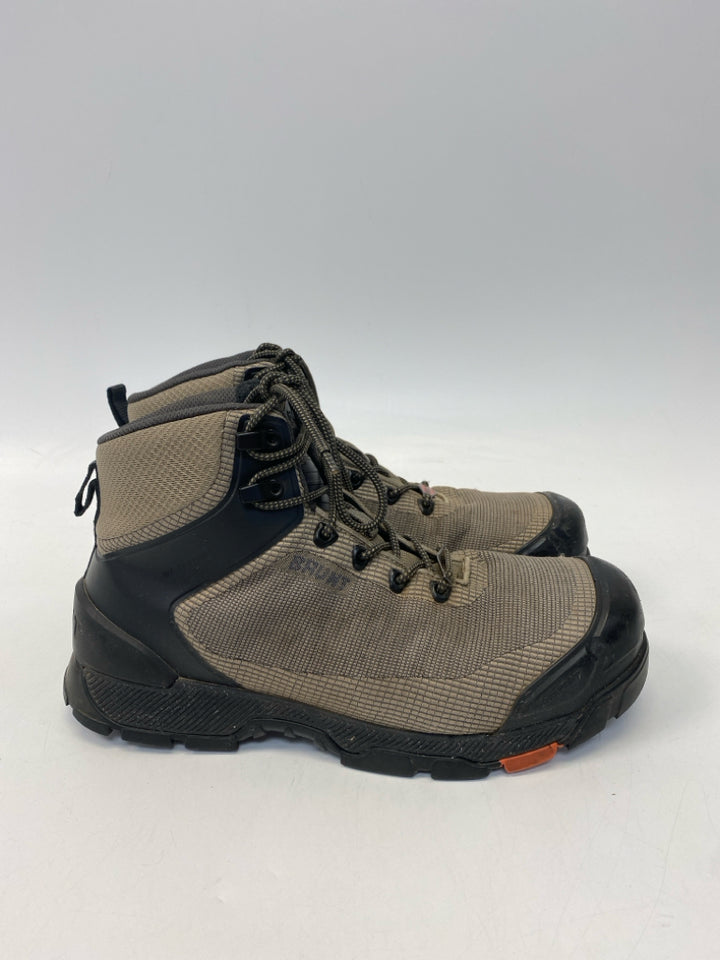 Size 10 Light Brown Lace-Up Men&
