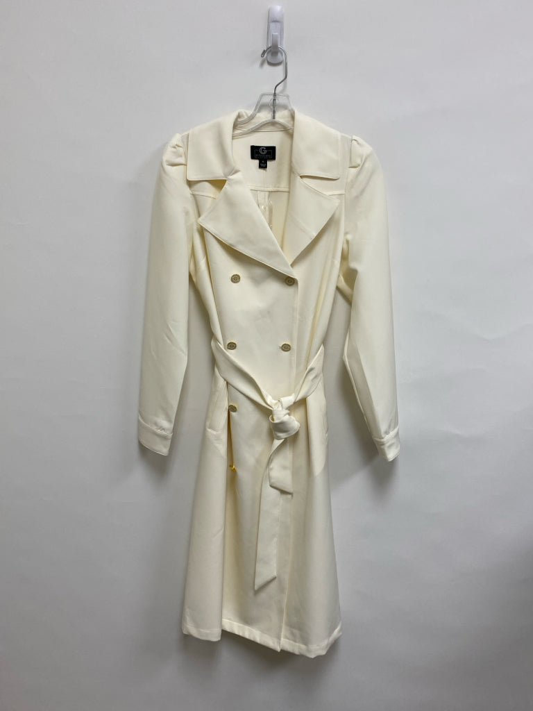 NWT G BY GIULIANA Size XS Cream Double-Breasted Ladies Jacket