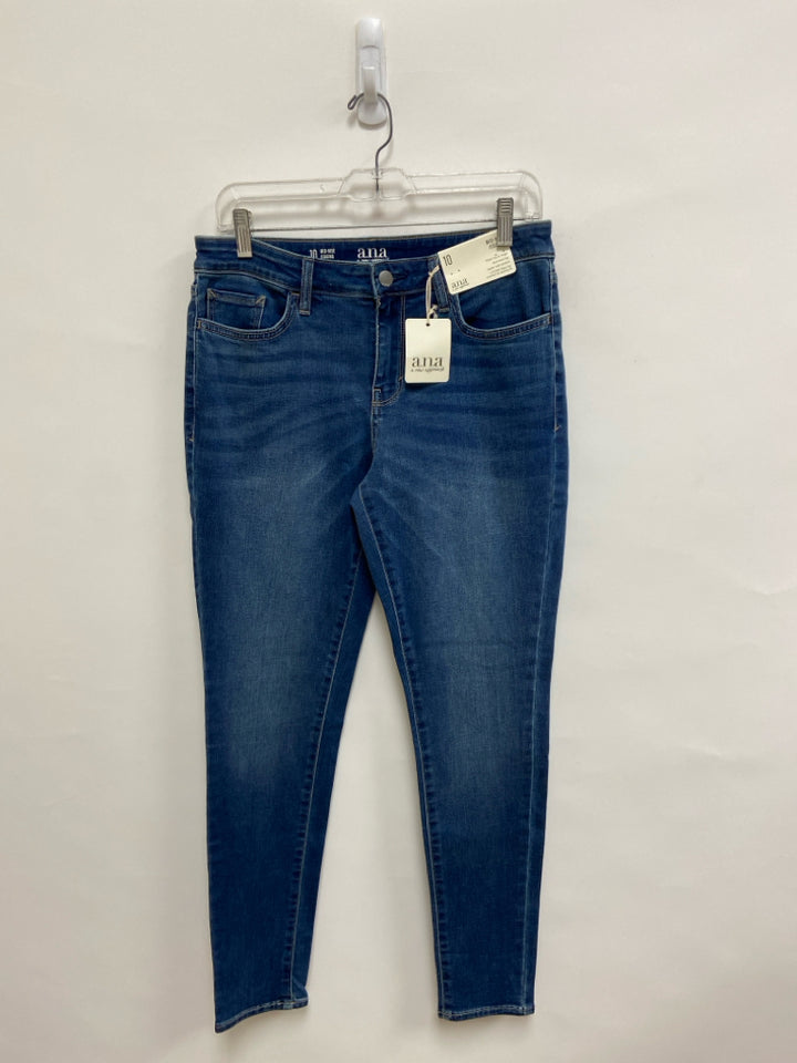 NWT A New Aproach ANA Size 10 Blue Ladies Jeans