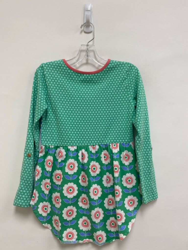 Shrimp&amp;Grits Kids SIZE 9/10 Aqua/Green Blue/Pink Assorted Print Girl&