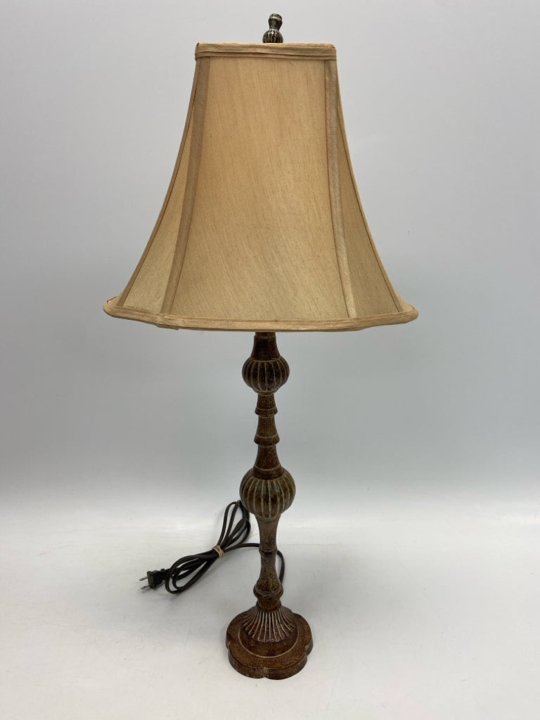 Bronze Gold Metal Lamp