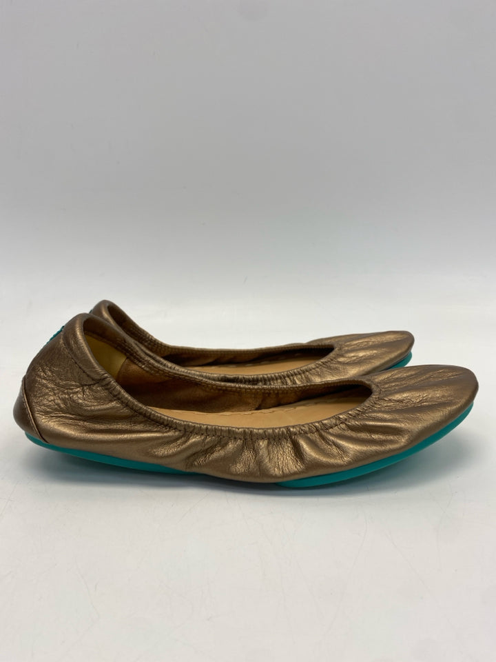 Tieks  Size 9 Bronze Metallic Flats