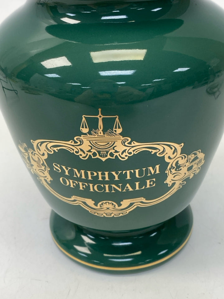 Green Gold Jar