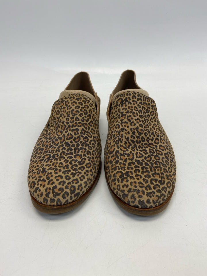 Lucky Brand  Size 7.5 Tan Animal Print Flats