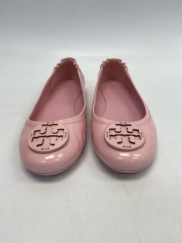 Tory Burch  Size 8.5 Pink Patent Flats
