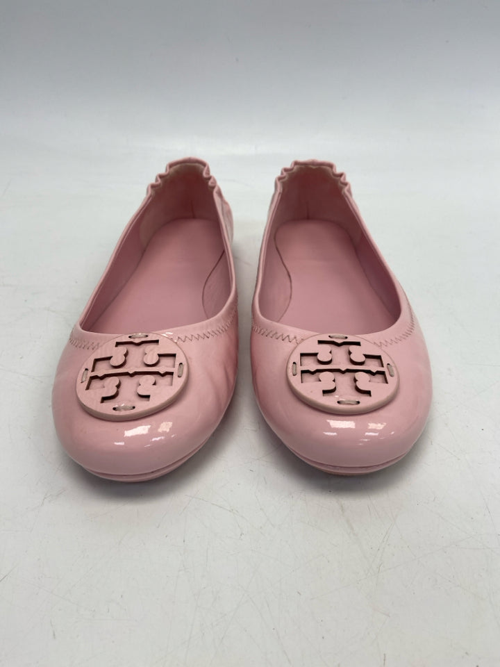 Tory Burch  Size 8.5 Pink Patent Flats