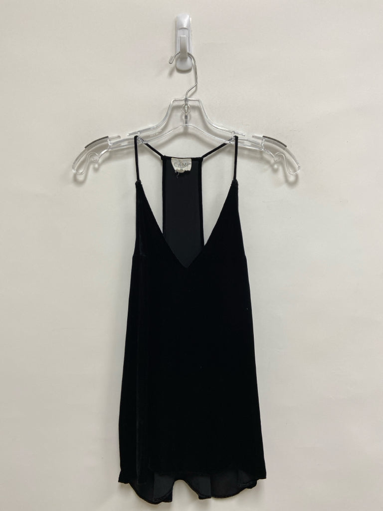 Size M Black Tank Velour Ladies Camisole