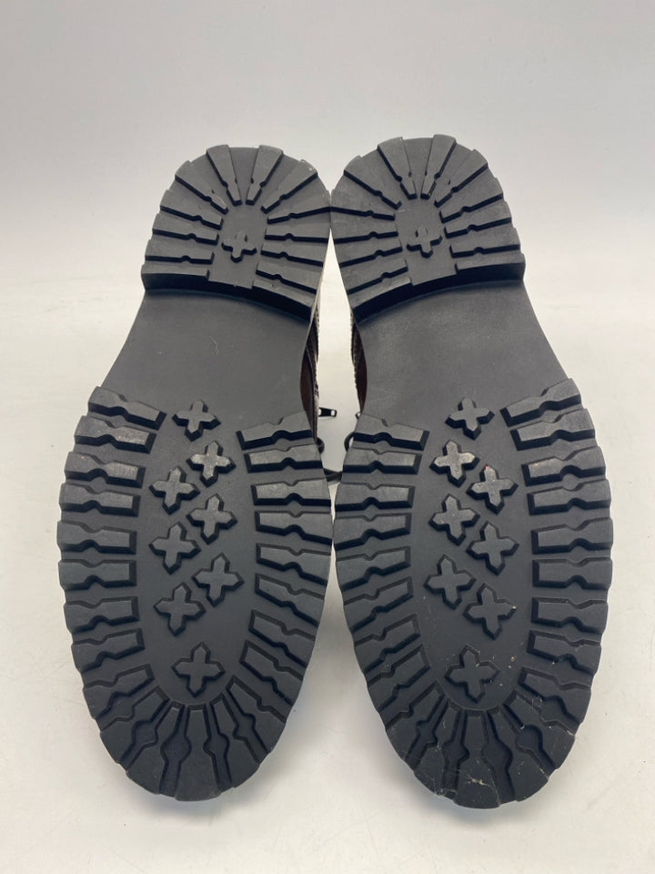 NWT Sonoma Size 11.5 Brown Lace-Up Men&