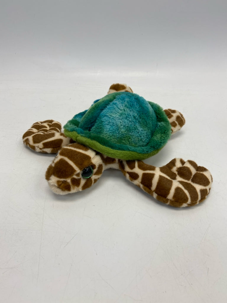 Brown Green/Blue Stuffed Animal