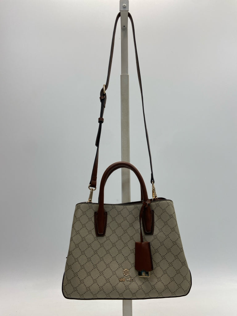 Nine West Tan Brown Handbag
