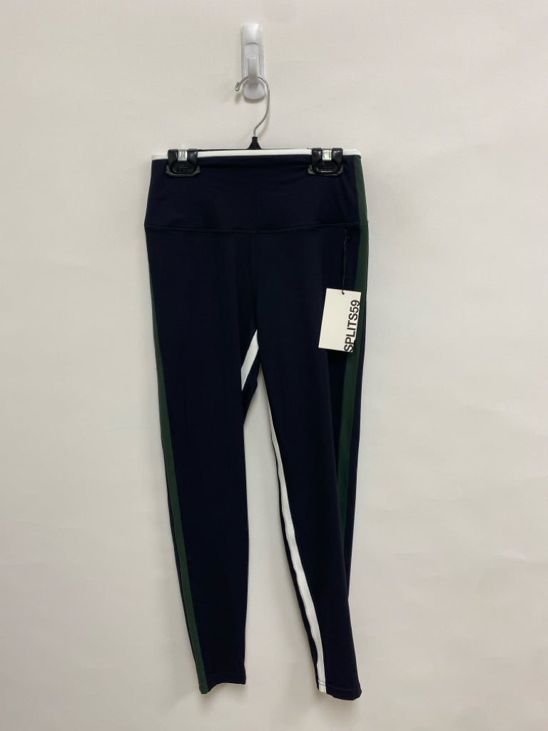 NWT Splits59 Size M Black Olive Green Cropped Athletic Leggings