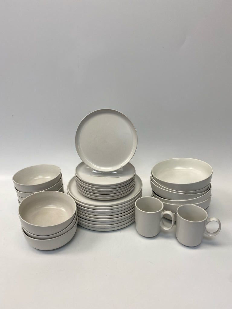 Crate/Barrel White Dishes