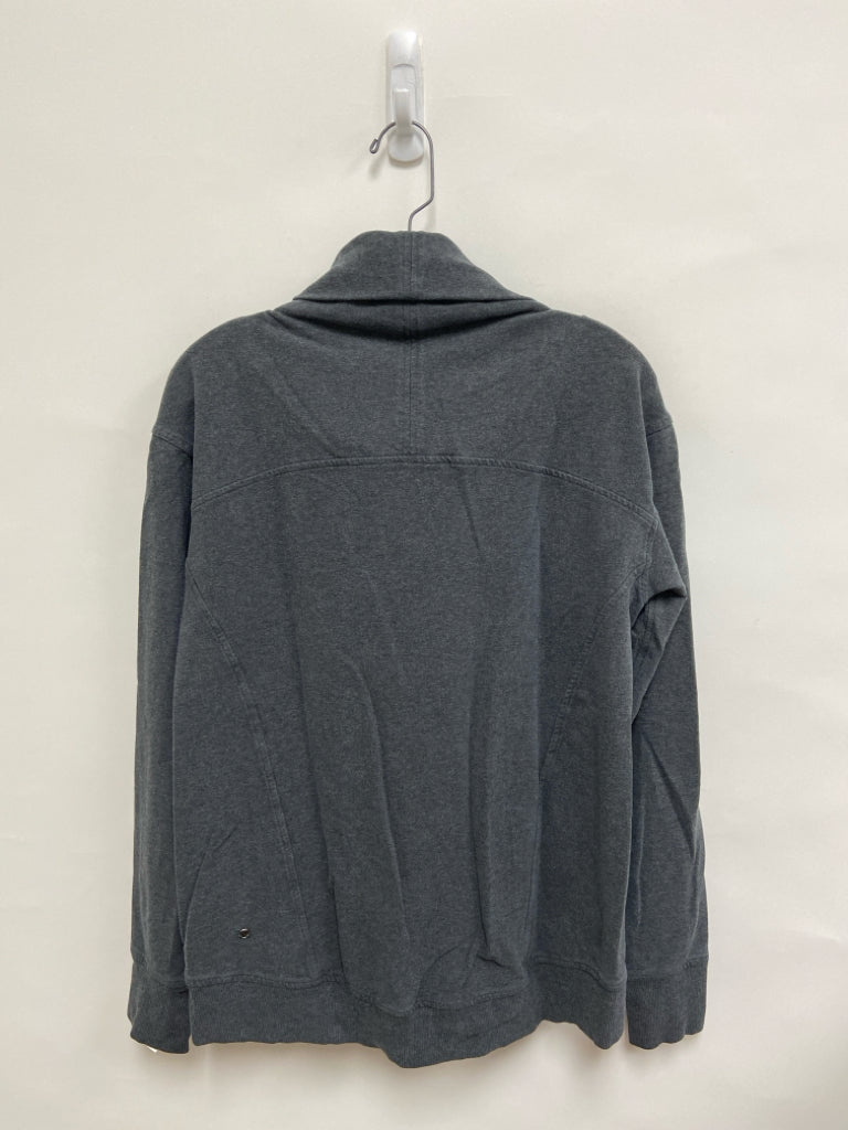 Lululemon Size 12 Dark Gray Cowl Neck Ladies Top