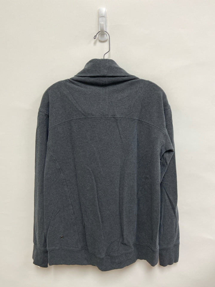 Lululemon Size 12 Dark Gray Cowl Neck Ladies Top