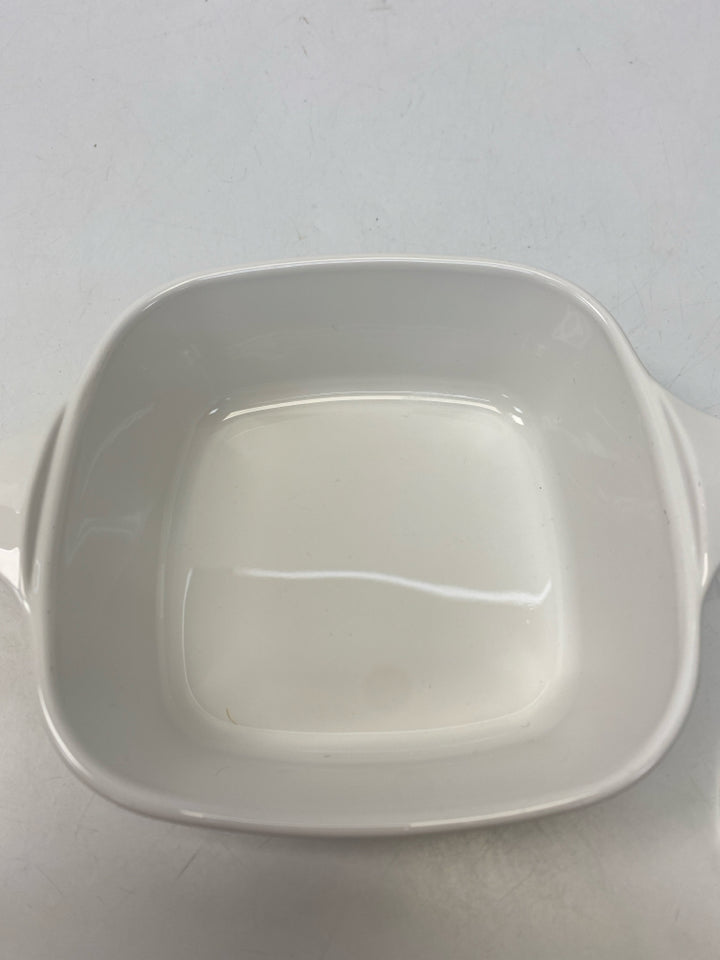 Corningware White Orange Fruit Bakeware