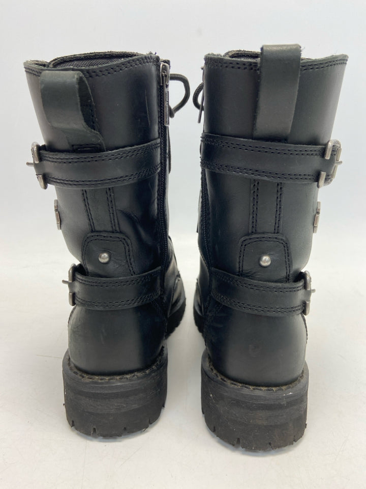 Harley-Davidson  Size 10 Black Lace-up Boots