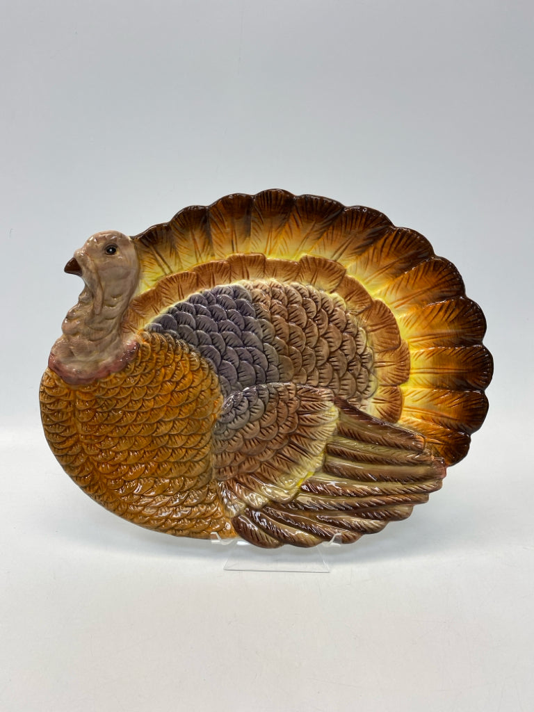 Brown/Gold Gray Thanksgiving
