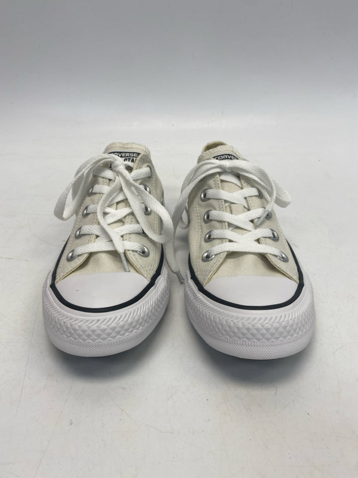 NWOT Converse  Size 6 Cream Lace-up Sneakers