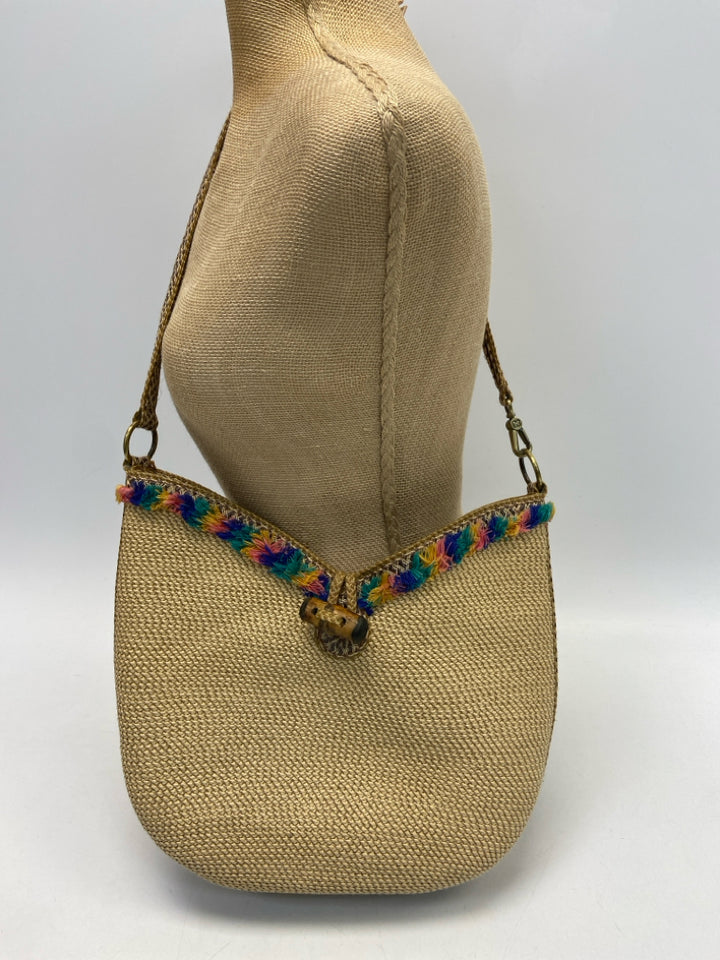 Eric Javits Straw Crossbody
