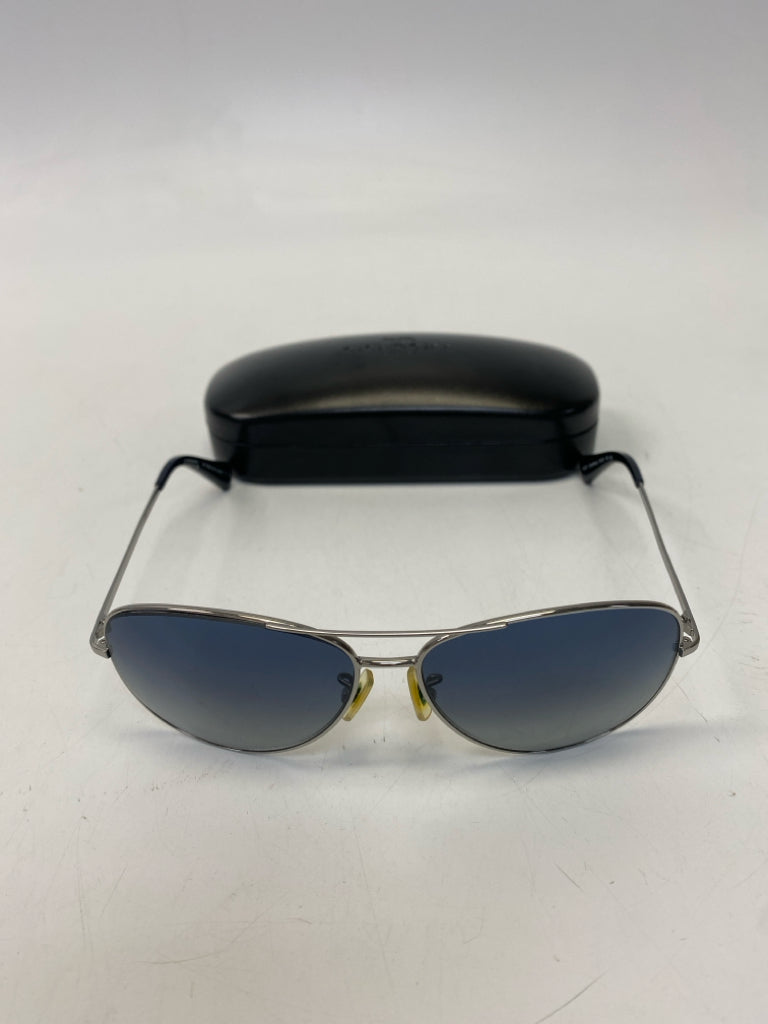 Coach Silver Navy Sunglasses