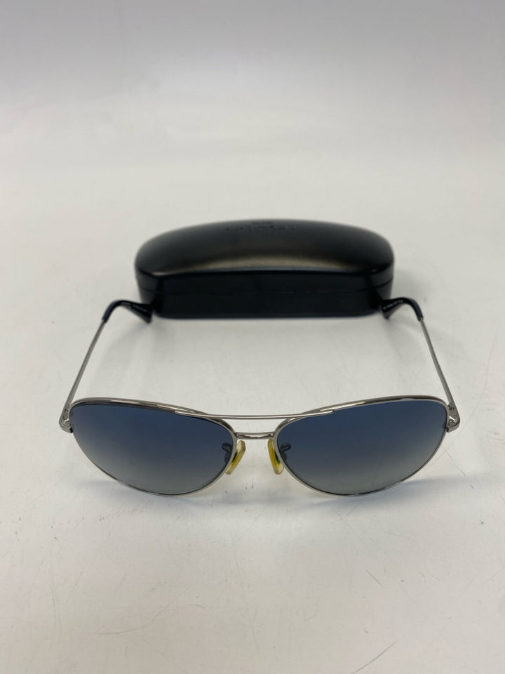 Coach Silver Navy Sunglasses