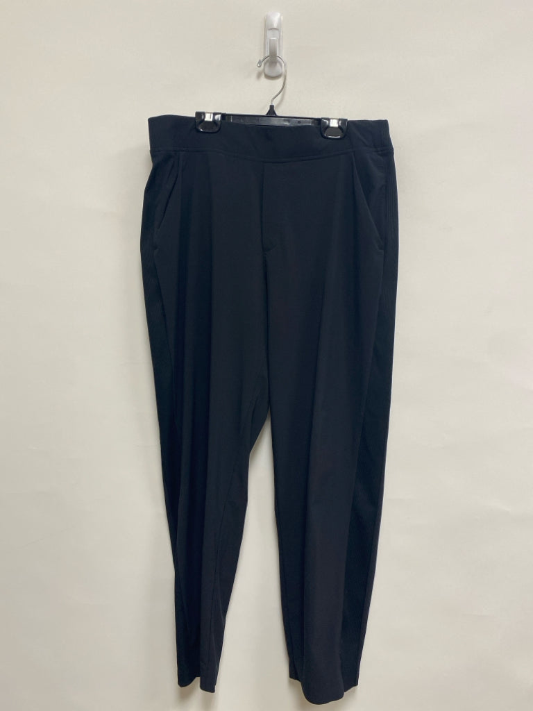 Athleta Size 12 Black Pull-on Athletic Pants
