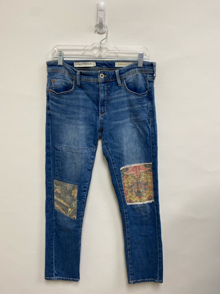 Pilcro Size 27 Denim Patches Ladies Jeans
