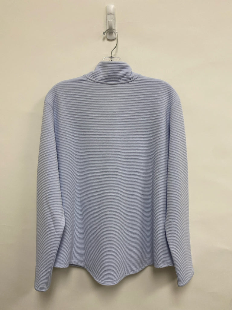 NWT Skechers Size XL Powder Blue Texture Zip Down Ladies Jacket