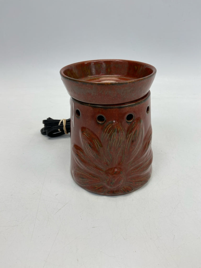 Scentsy Terra Cotta Flowers Ceramic Candleholder(s)