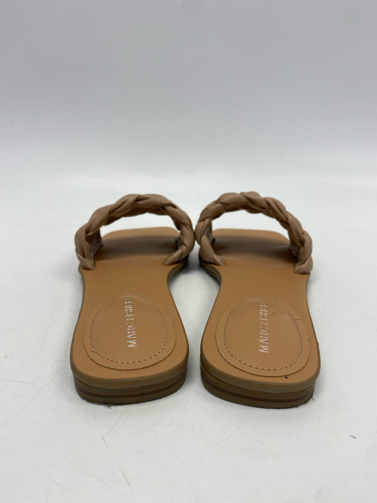 Marc Fisher  Size 7.5 Brown Braided Sandals