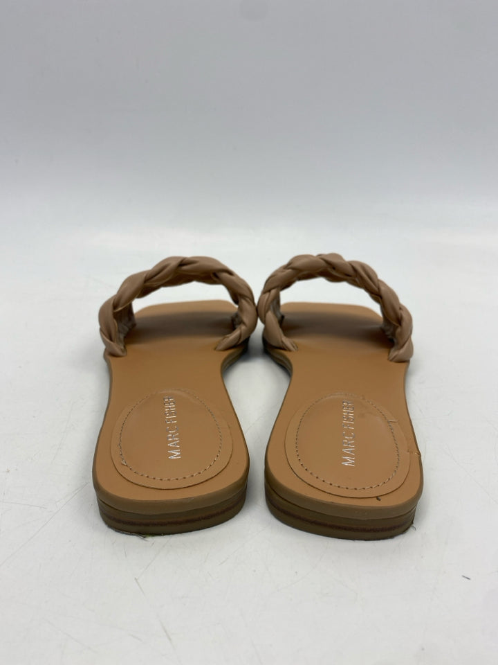 Marc Fisher  Size 7.5 Brown Braided Sandals