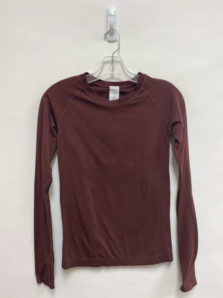 Athleta Size XS Brown Athletic Top