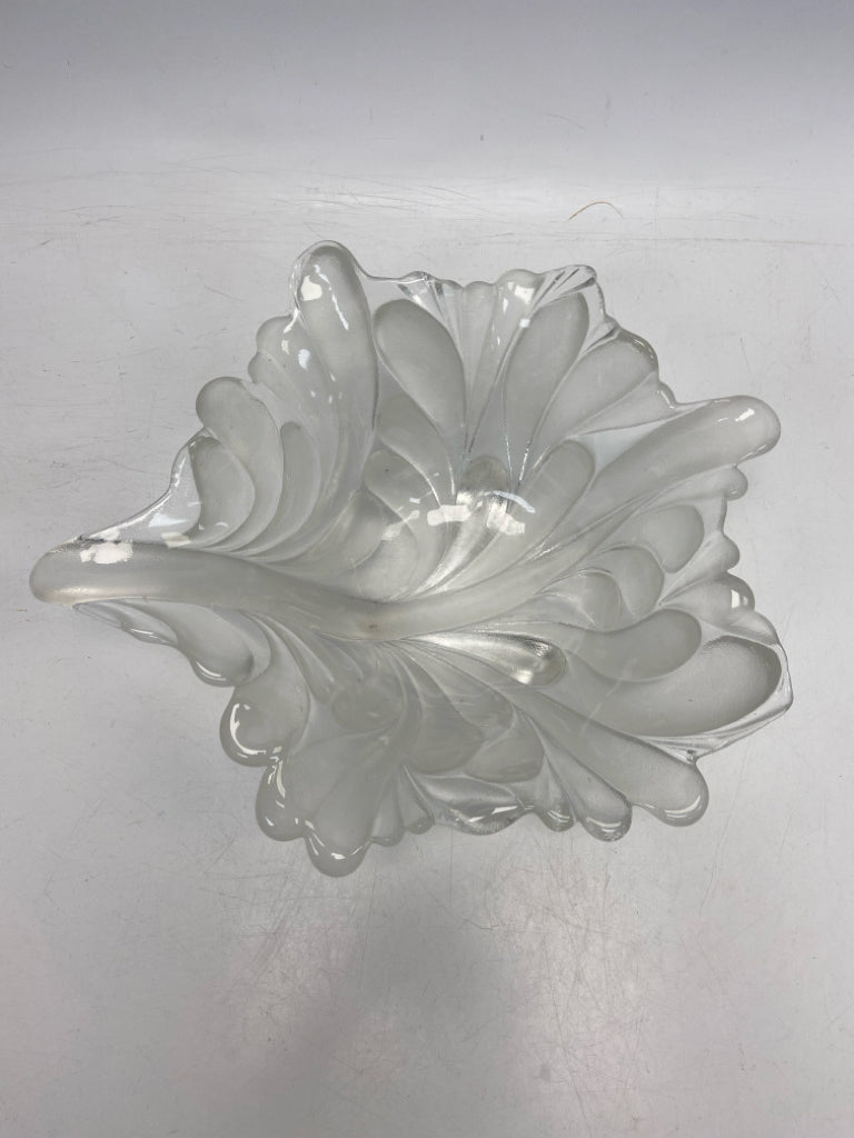 Frosted Swirl Glass Bowl(s)
