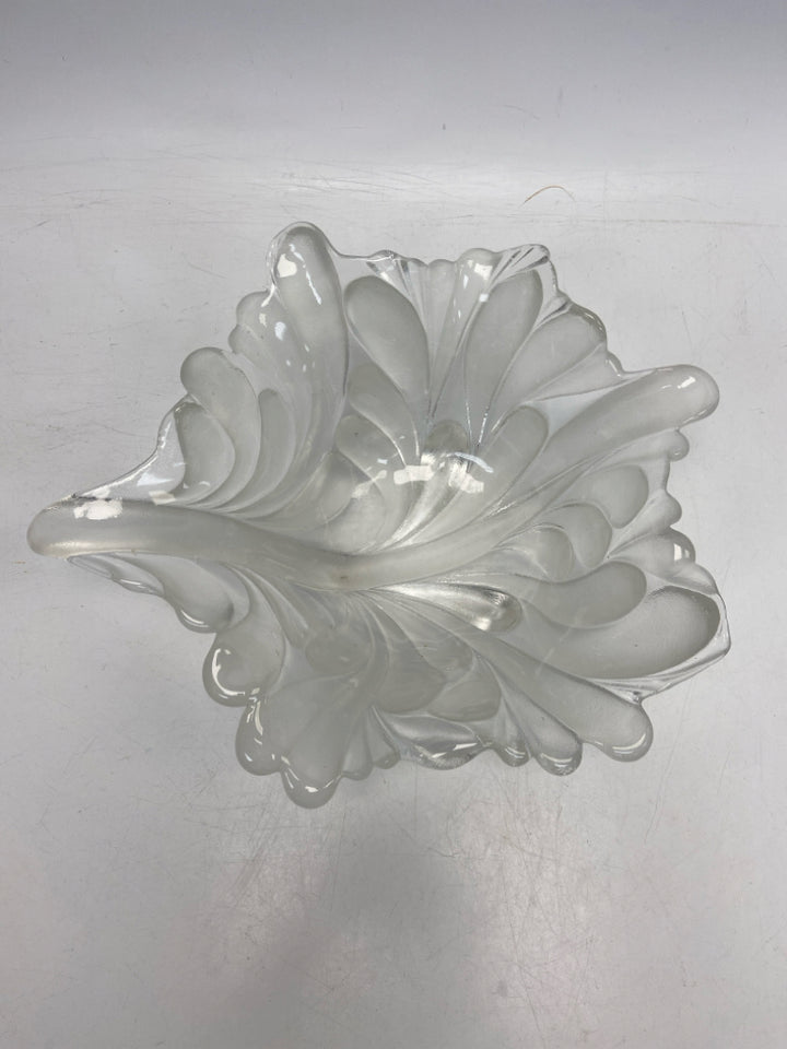 Frosted Swirl Glass Bowl(s)