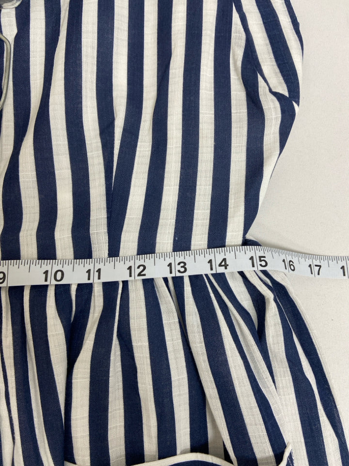 NWT English Factory Size S Navy White Striped Ladies Dress