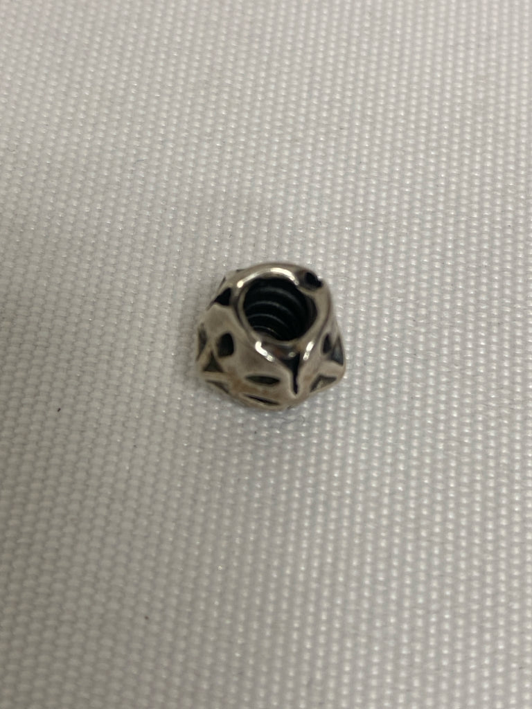 Silver Geometric Charm