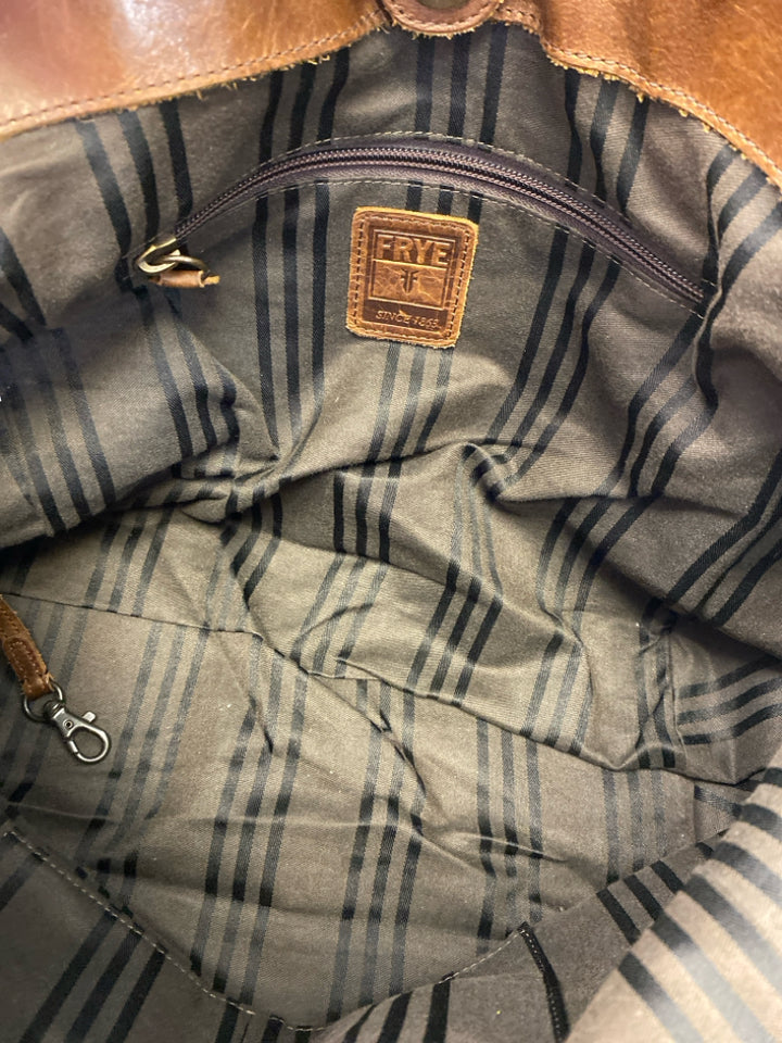 Frye Dark Brown Leather Handbag
