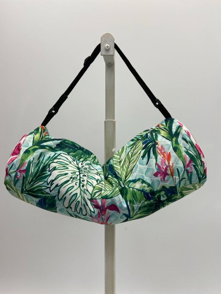 Aqua Green Tropical Blanket