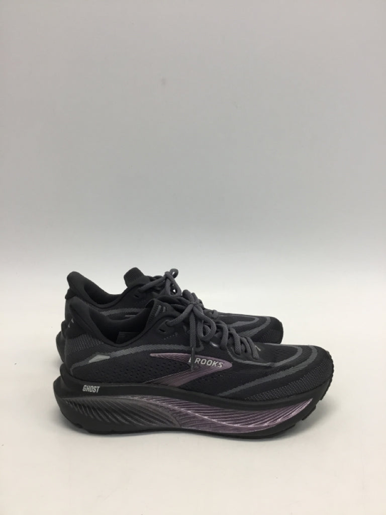 Brooks US Shoe Size 7.5 Gray Lace-up Sneakers
