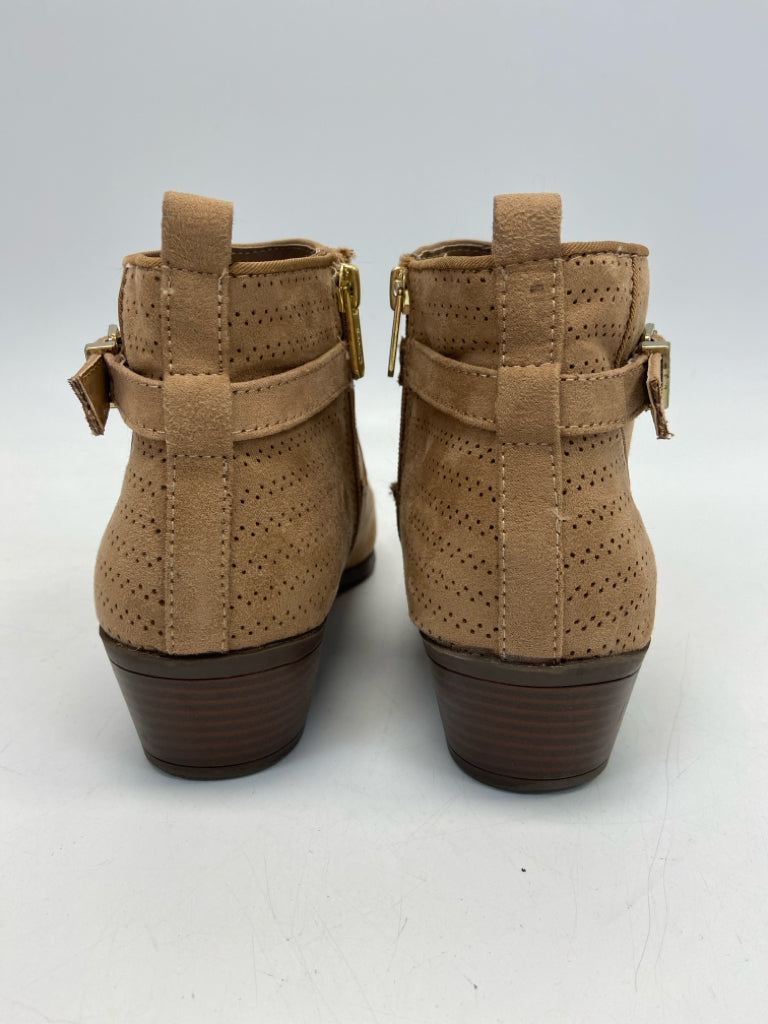 Sam Edelman  Size 9.5 Brown Perforated Suede Boots