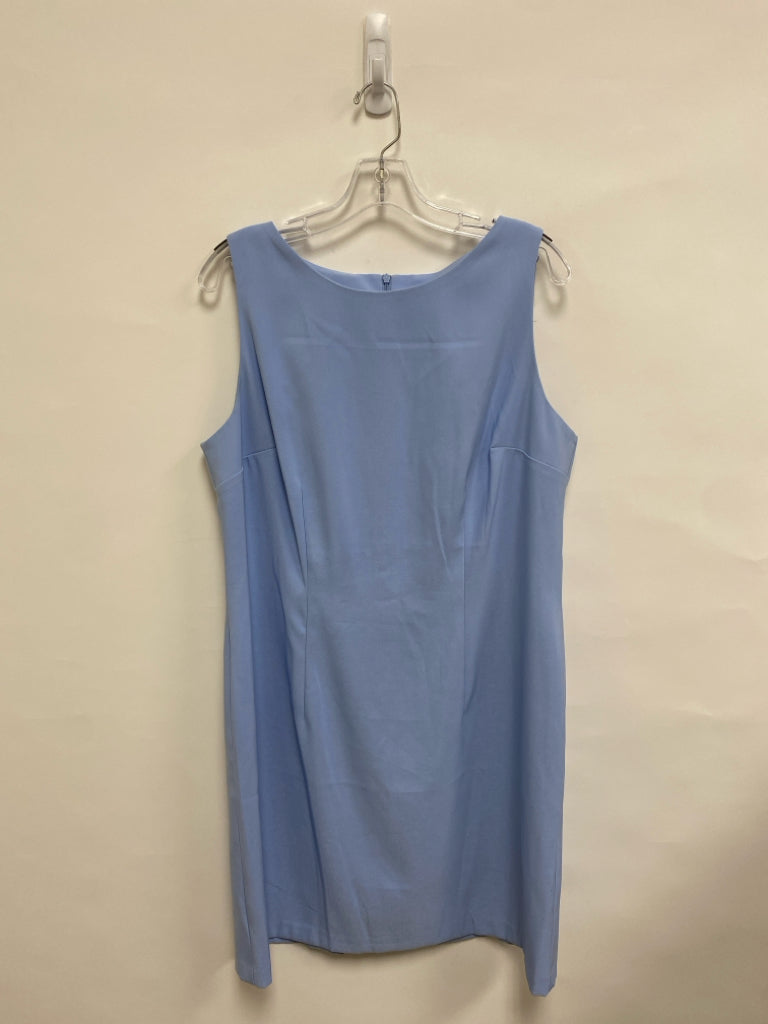 AGB  SIZE  16 Light Blue Sleeveless Plus Size Dress