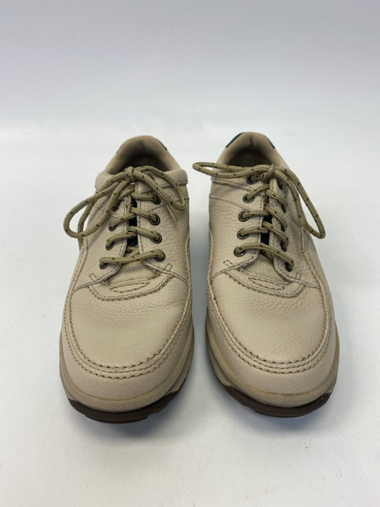 Rockport  Size 8 Tan Dark Green Lace-up Sneakers