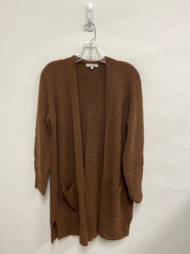 Madewell Size XS Brown Mottled Drape Ladies Sweater