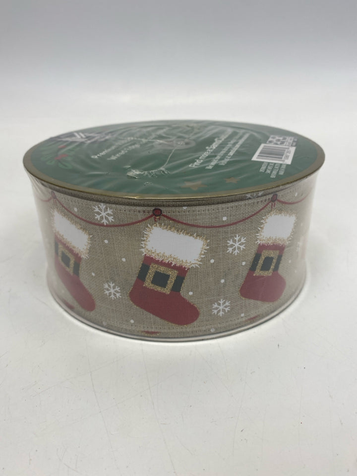 NEW Natural Red/Black Christmas